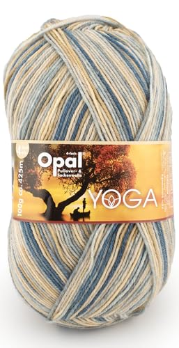 毛糸 ソックヤーン Opal オパール YOGA (ヨガ) 4ply (4本撚) ウール混 11664.ナマステ 約100ｇ
