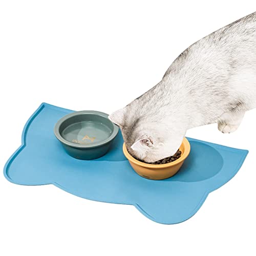 alimentação do animal estimação do gato,comida cachorro impermeável silicone - alimentação para anim