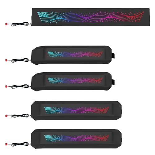 13th Generation Ford F-150 Ambient Lighting kit, 2015-2020 Black Ambient Lights, 256 Colors, SYNC 3 Controls Light Brightness, F150 Truck Accessory Replacement