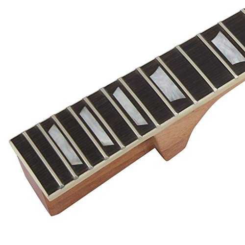 Pièces de guitares, manche de guitare 22 frettes, réglable portable bidirectionnel Excellent débutant pour remplacement de manche de guitare Magasin d'instruments de musique de guitare Cover