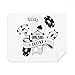 Playing Cards Chips Gambling Utensils Pattern Cleaning Cloth Screen Cleaner 2pcs Suede Fabric