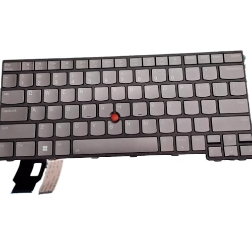 ThinkPad T14 Gen3 Gen4 P14s Gen L14 TP00133B 21C5 m[gp\RpL[{[hičj(Grey With Backlit US)