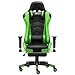 Produktbild JL Comfurni Gaming Stuhl Bürostuhl mit Fußstütze Ergonomischer Computerstuhl Racing Lehnstuhl höhenverstellbar Schreibtischstuhl mit verstellbaren Armlehnen aus Kunstleder Grün