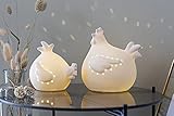 2er Set LED-Huhn 