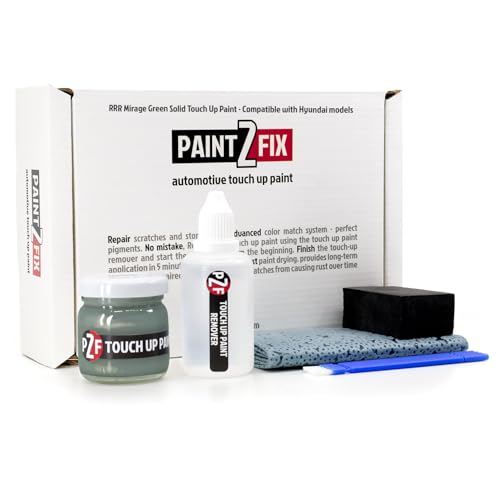 PAINT2FIX RRR Mirage Green Solid - Pintura de Retoque | Compatible con Hyundai Reparación de Arañazos