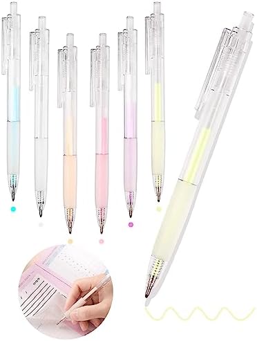 Oythiem Ball Point Glue Pen - Applying Glue Like Writing, Kids-Friendly Precise Apply and Easy Control, Quick Dry Glue Pen for Crafting, Scrapbooking, Card Making, Kids School Craft Supplies (6-Pack)