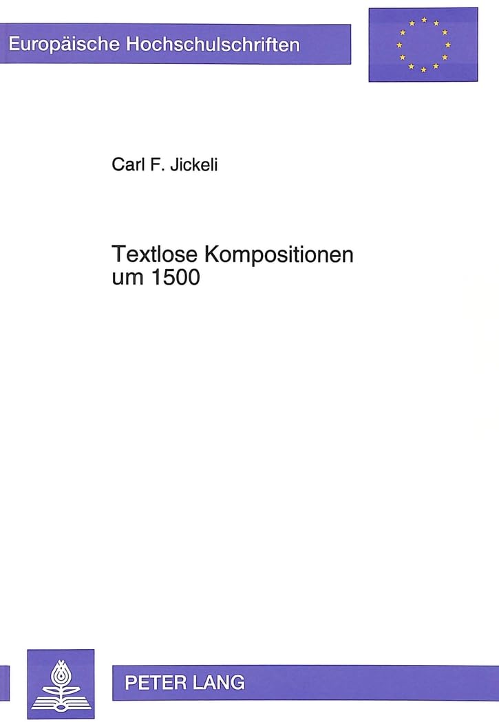 Textlose Kompositionen Um 1500 Partition de Musique Renaissance pour Collectionneur