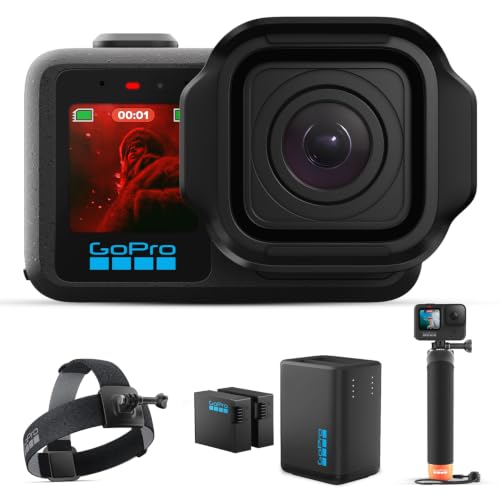 GoPro Mission 1 Pro Video Action Camera 8K 50MP, (Black) Battery Bundle Kit - image 1