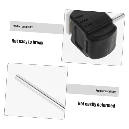 Kisangel Drum Pedal Beater Cabeza de Bombo Acero Inoxidable miniatura 7