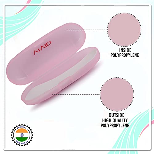 Image of VIVID Vision Unisex Adult Lightweight Eyewear Specs Case Cover | Protect Eye Glasses | Chashma Dibbi | Sunglass Box