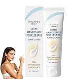 Crema rassodante anti-rughe per braccia, lozione modellante con collagene e retinolo, idratante profondo contro l'invecchiamento della pelle, rassoda e tonifica la pelle cadente su braccia, collo