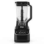 Ninja UltraCrush Jug Blender, 3 Speed Settings, Manual Pulse Mode, Large 1.9L Max Liquid Capacity Jug, Make Smoothies, Dips, Sauces and More, Black BP201UK
