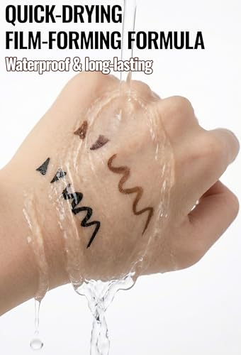 Erinde 2PCS 3-in-1 Winged Eyeliner Stamp Pen miniatura 6