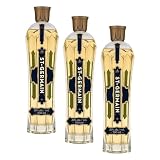 St-Germain Liquore Artigianale ai Fiori di Sambuco, Vol. 20%, 70 cl / 700 ml, raccolti a mano e senza aromi artificiali (Confezione da 3)