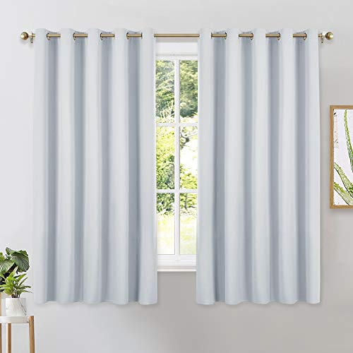NICETOWN Room Darkening Draperies Curtains Panels, Window Treatment Thermal Insulated Grommet Room Darkening