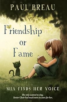 Paperback Friendship of Fame - Mia Finds Her Voice Book