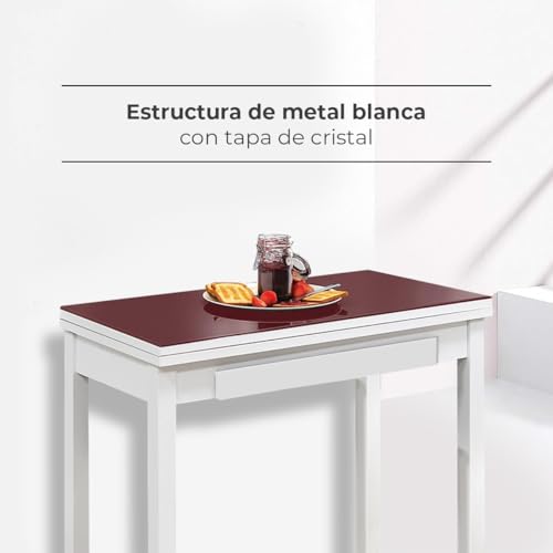 Table de cuisine pour petit espace solution 80 x 40 cm - 4
