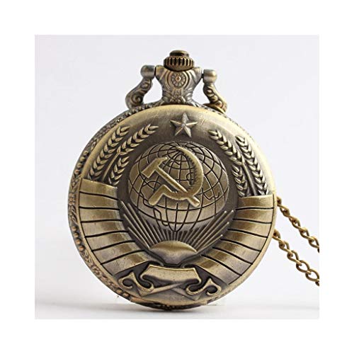 Reloj de bolsillo, Cuarzo, Reloj Militar, Industrial, Retro, Adecuado para cumplea�os, Festivo, Boda (Design : A)