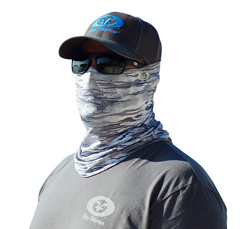Cache-Cou Protection Visage Contre le Vent et le Soleil Outdoor Gris