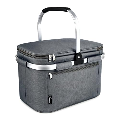 Tirrinia Large Insulated Picnic Basket
