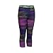 Under Armour Girls' HeatGear Armour Printed Capri, Purple Sky (937), Youth Medium