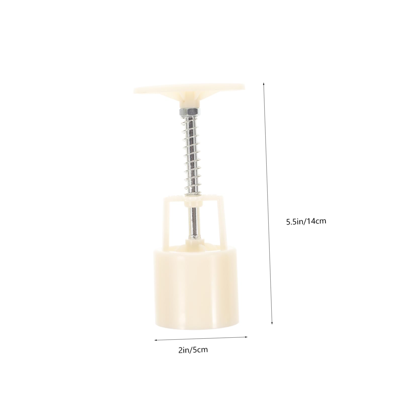 FUNOMOCYA Diy Moon Cake Press 5pcs Set Spring Handle Sturdy Temperature for Kitchens