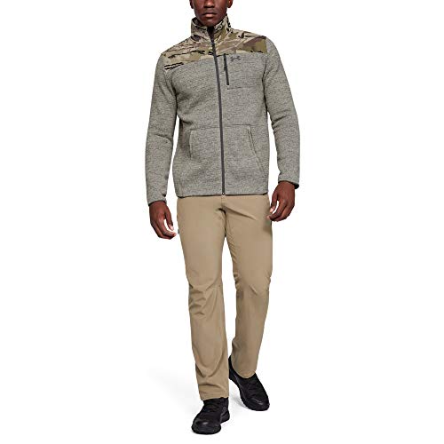 Under Armour Mens Specialist Full Zip 2.0 Jacket , Charcoal Fade Heather (019)/Charcoal , Large #TOP5