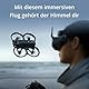 DJI Avata 2 Fly More Combo (3 Akkus), FPV-Drohne mit 4K-Kamera, 69 Minuten max. Flugzeit, Akrobatik auf Tastendruck, Kameradrohne mit Goggles 3 und RC Motion 3, mit Propellerschutz