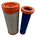Sincerity AT338105 AT336803 Air Filter Kit Compatible With John Deere Skid Steer Loader 312GR 314G