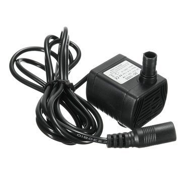 CONQUERALL DC 5.5-12V 200L/H Mini DC Brushless Sump Pump Pompa Sommergibile A Flusso Regolabile Per Vasche Per Pesci, Fontane Da Giardino, Sistemi Di Circolazione Dell'acqua - 4