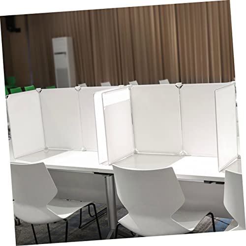 Uonlytech 1 Conjunto De Partição Divisor De Escritório Painéis Transparentes Painel De Barreira De M
