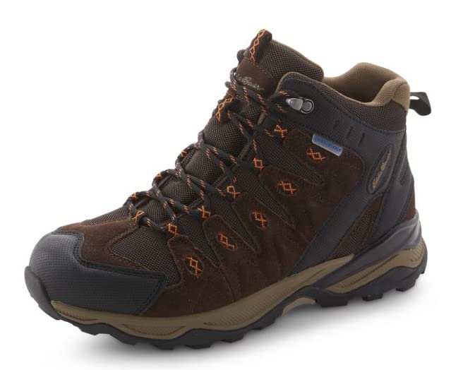 Eddie Bauer Clyde Hill Hiking Boots for Men Water Resistant, Multi-terrain, Comfortable mens Clyde Hill Hiking Boots for Men Water Resistant, Multi-Terrain, Comfortable