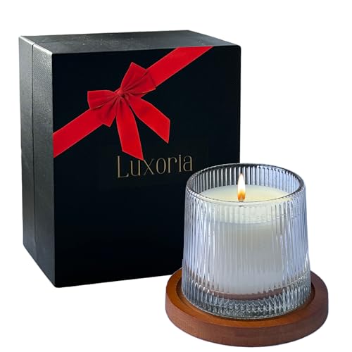 LUXORIA Scented Candles for Home – Long Lasting, Highly Fragrant ...