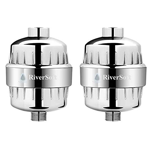 RIVERSOFT SF102 ADVANCED shower filter for hard water with 10 stages