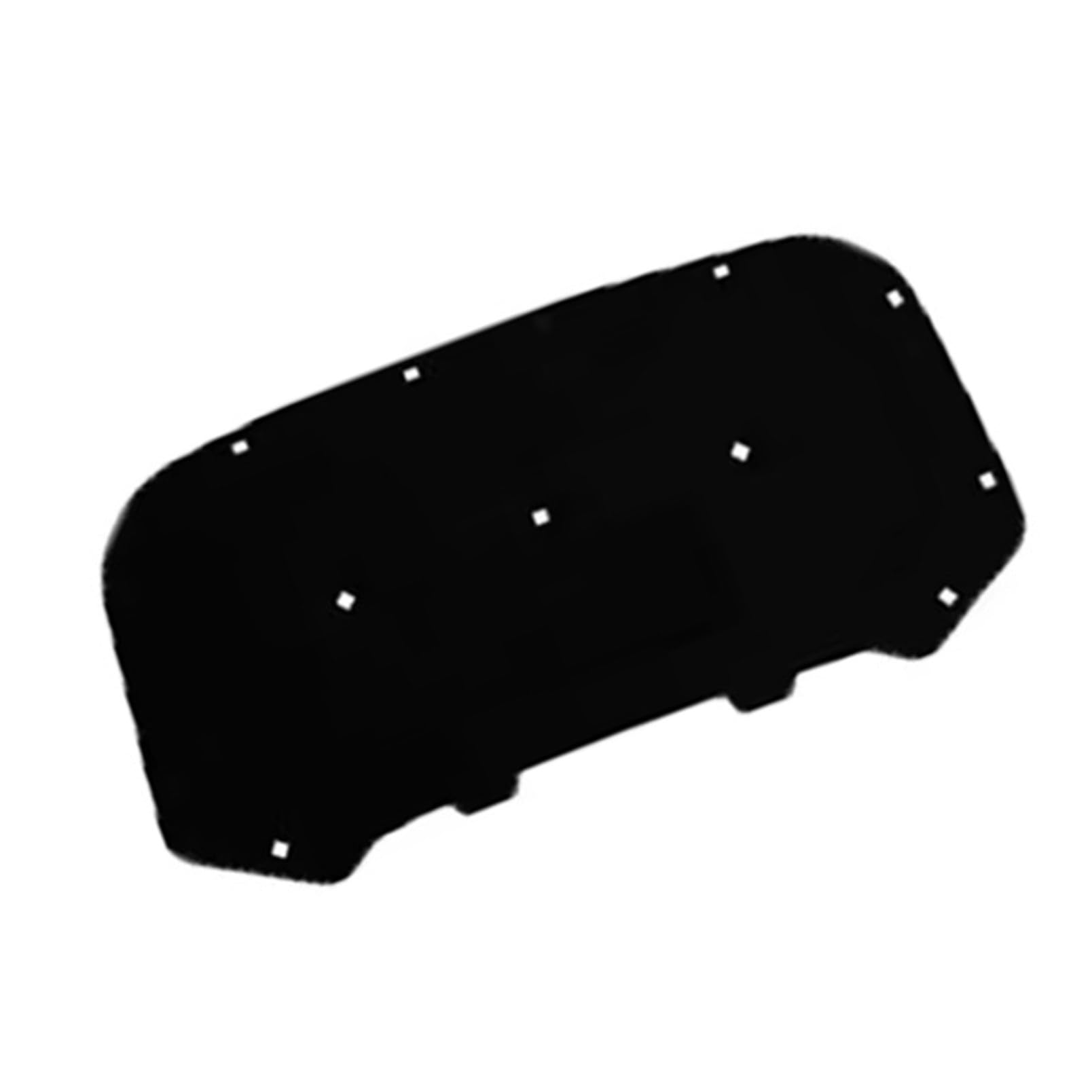 Compatible with VW for Taos for Tharu 2019 2020 2021 Soundproof Heat Cotton Mat Hood Engine Insulation Pad Car Hood Insulation Pad Car Engine Hood Sound(Stye A)