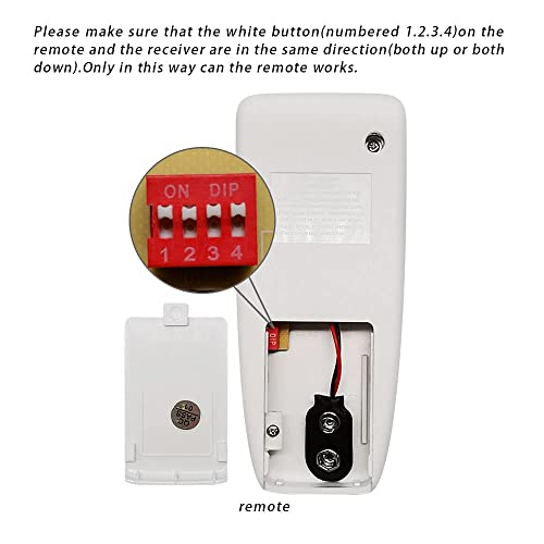 Fan-53T Ceiling Fan Remote Control Replacement For Harbor Breeze Hampton Bay Hunter, Replace 2Aazpfan53T Fan-53T L3Hfan11T Fan-11T L3Hfan35T1 Fan-35T Kujce9103 Chq8Bt7030T Chq7030T Uc7030 #TOP3