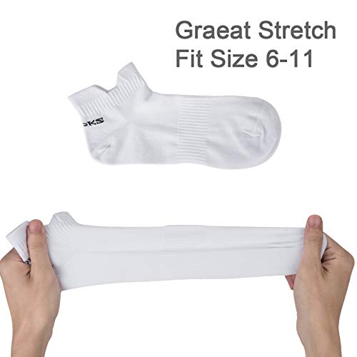 Mens and Womens Titanium Anti Odor Deodorant Sports Ankle Socks for Athletes Feet4