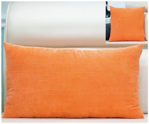 Kissenbezüge Kord Kissenhülle Dekorative Couch Kissenbezug 45x45 Sofakissen Couchkissen 50x70 Dekokissen Zierkissenbezug Kissenhülle Mit Verstecktem Reißverschluss ( Color : Orange , Size : 40x40 cm(1 Kissenbezüge Kord Kissenhülle Dekorative Couch Kissenbezug 45x45 Sofakissen Couchkissen 50x70 Dekokissen Zierkissenbezug Kissenhülle Mit Verstecktem Reißverschluss ( Color : Orange , Size : 40x40 cm(1