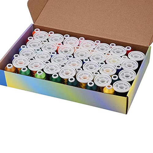Simthread Embroidery Machine Thread 63 Colors 800 Yards for Embroidery and Sewing — view 5