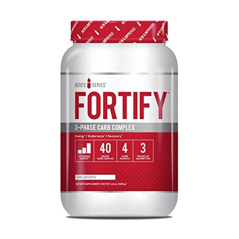 Complete Nutrition Ignite Series Fortify 3-Phase Carb Complex, Unflavored, Increased Energy, Endurance Support, 42 oz Tub (30 Servings) Cover