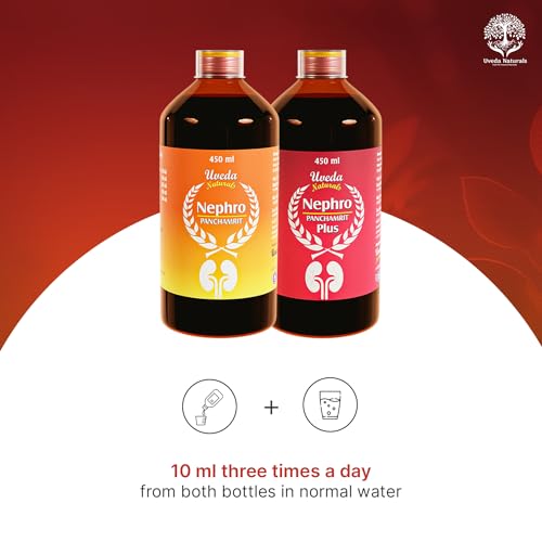 Image of Uveda Naturals Nephro Panchamrit And Panchamrit Plus