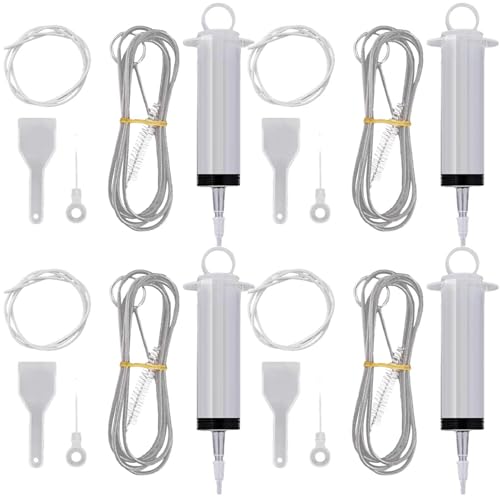 Kit De Herramienta De Limpieza De , Kit De Descongelación Y Limpieza De Con Manguera, Pala De Descongelación, Jeringa, Tapones De Agujero, Cepillo De Limpieza Flexible Para Cocina