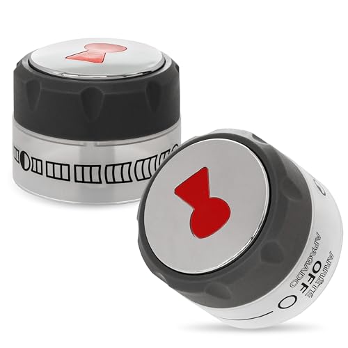 BlueStars [Upgraded] 91538 Lighted Control Knobs Assembly - Grill Knobs for Weber Summit 400 600 Grills Manufactured in 2012 Years and Later - Fit E-470 670 S-460 470 660 670 and More - Pack of 2