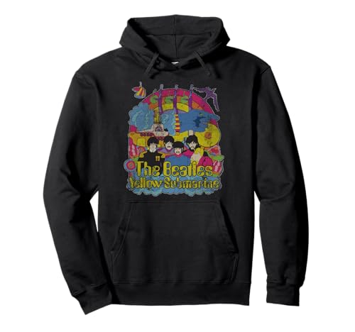 The Beatles - Yellow Submarine Bursting Beatles Hoodie Pullover Hoodie