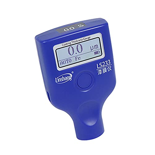 Medidor de Espesor de Pintura Automotriz LS233 con Doble Pantalla Fe/NFe miniatura 2