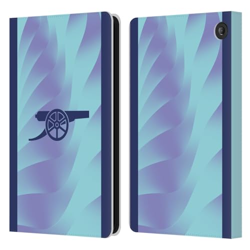Housse Fire 7 2022 Arsenal FC Étui Portefeuille Coque Protection Amazon