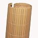 Produktbild Videx Sichtschutzmatte PVC Rügen | Teak |100 x 300 cm| 100% Blickdicht ohne Abstand zwischen Röhrchen | Premium-Qualität Made in Germay |stabile wetterfeste Balkonverkleidung