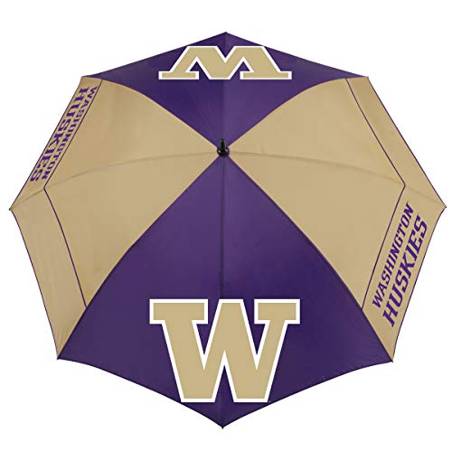 Team Effort NCAA Washington Huskies 62" Windsheer Lite Golf Umbrella62 Windsheer Lite Golf Umbrella, Multi, NA