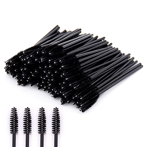 Image of MAYCREATE 50 Pcs Eyelash Brush Spoolies Mascara Wands Eyebrow Applicator