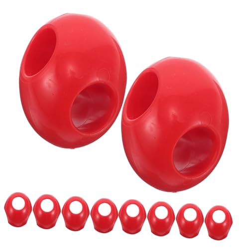 ibasenice 10pcs Plastic Buckles for Boys and Girls Climbing Nets Safety Playground Handles Roped Integrated Thread Controller Tool